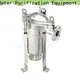 Lvyuan efficient stainless steel bag filter housing with fin end cap for sea water treatment 1