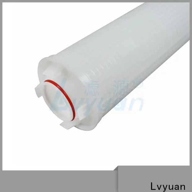 Lvyuan high flow pleated filter cartridge manufacturer for sea water desalination 1