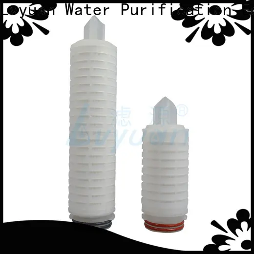 Lvyuan nylon pleated filter with stainless steel for industry 1