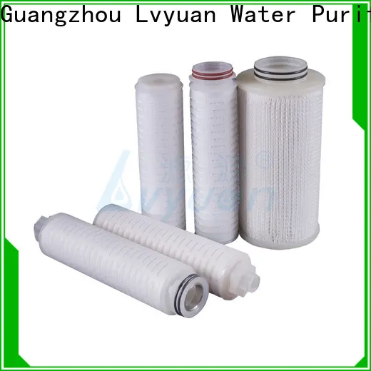 Lvyuan pes pleated filter cartridge supplier for industry 1