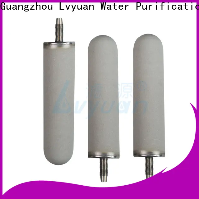 Lvyuan sintered filter cartridge manufacturer for food and beverage2 1