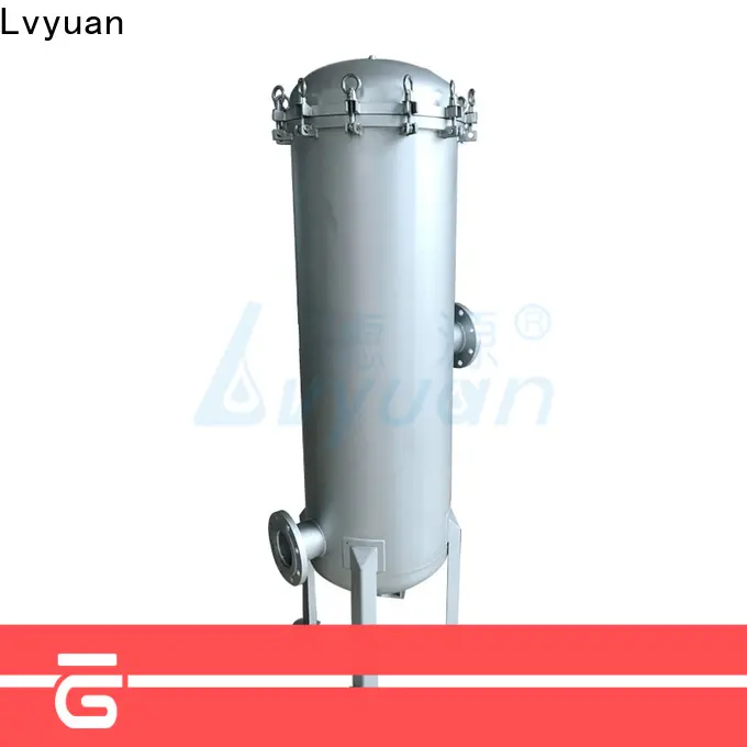 Lvyuan professional stainless steel bag filter housing manufacturer for food and beverage 1