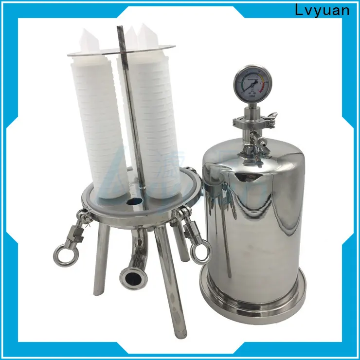 Lvyuan stainless steel filter housing manufacturers with core for oil fuel1 1