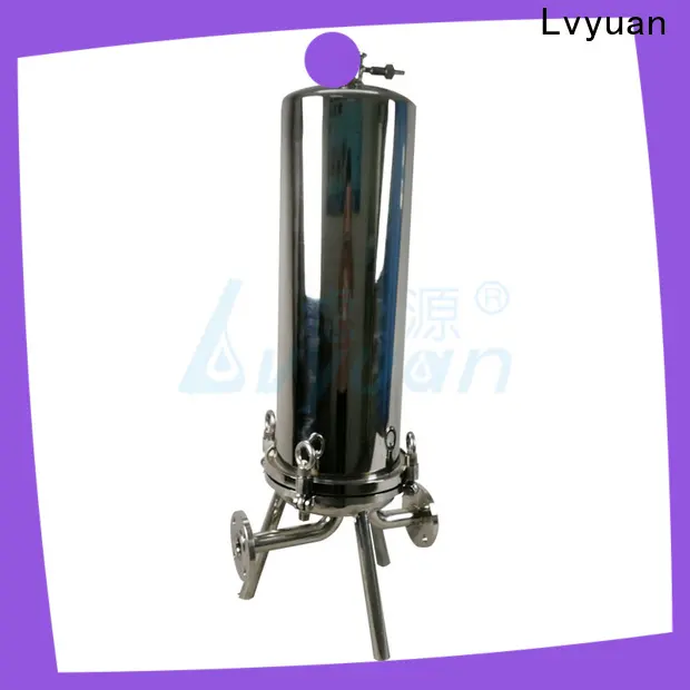 Lvyuan porous ss bag filter housing rod for food and beverage 1