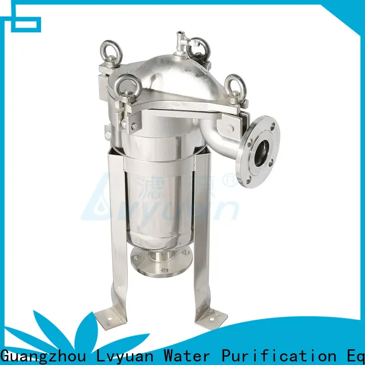 Lvyuan best stainless steel cartridge filter housing rod for sea water desalination 1