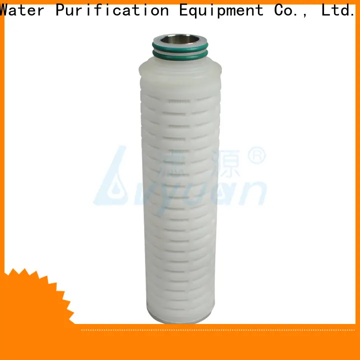 Lvyuan pleated water filters manufacturer for organic solvents 1