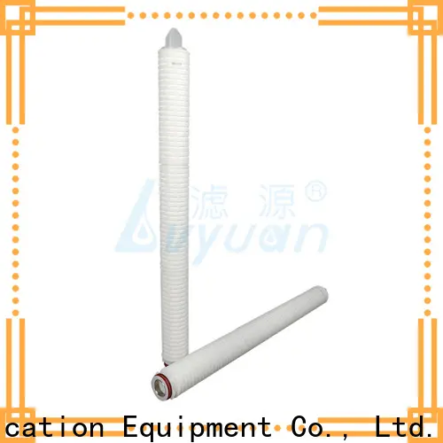 Lvyuan membrane pleated water filter cartridge supplier for sea water desalination 1