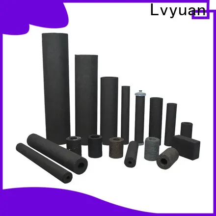 Lvyuan activated carbon sintered metal filter rod for sea water desalination 1