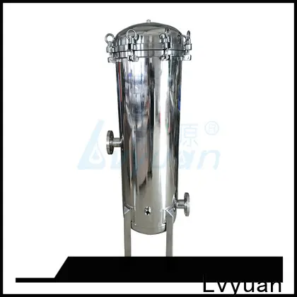 Lvyuan best stainless water filter housing with fin end cap for industry 1