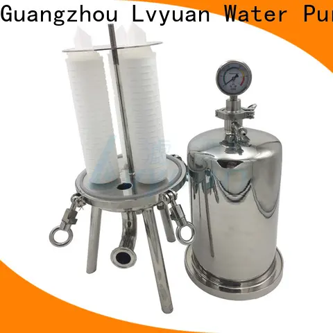 Lvyuan porous stainless steel cartridge filter housing rod for sea water desalination 1