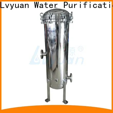 high end stainless water filter housing with fin end cap for sea water desalination 1