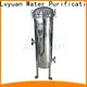 high end stainless water filter housing with fin end cap for sea water desalination 1