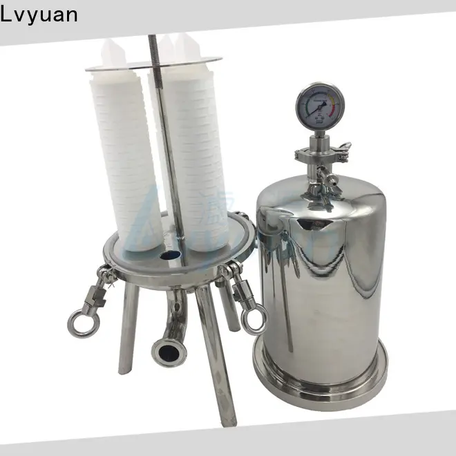 Lvyuan professional stainless filter housing housing for industry 1
