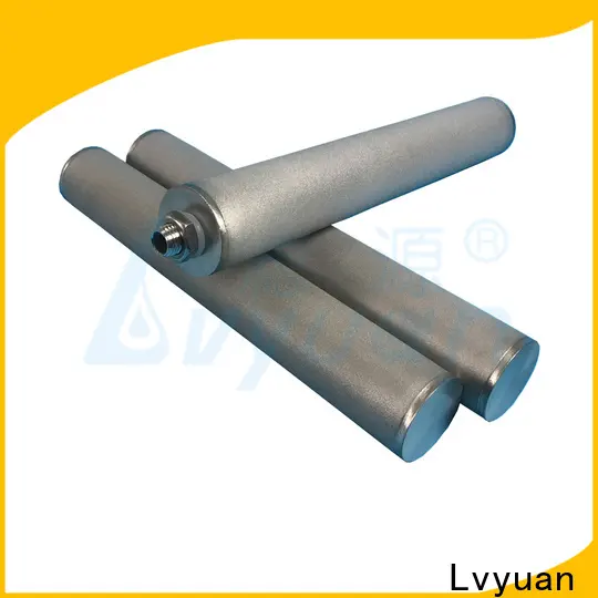 Lvyuan sintered carbon water filter rod for food and beverage 1