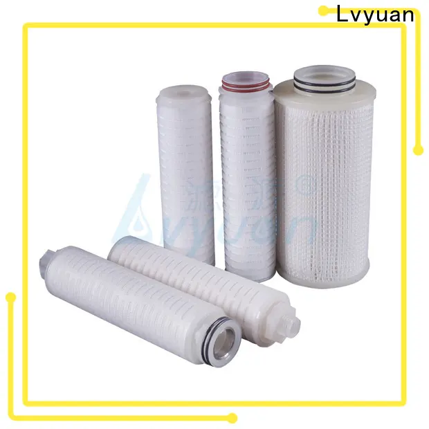 Lvyuan membrane pleated filter manufacturers supplier for liquids sterile filtration 1
