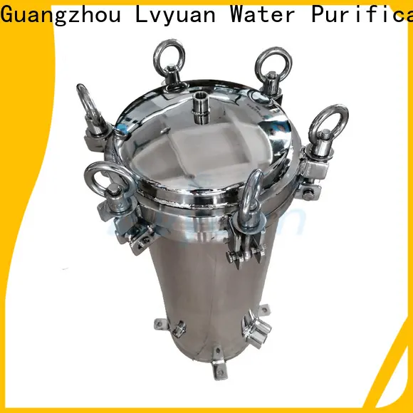 Lvyuan professional stainless steel water filter housing housing for food and beverage 1