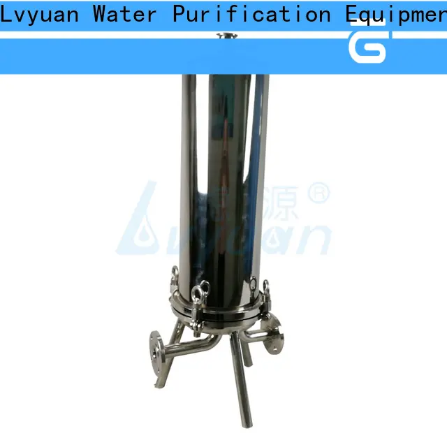 Lvyuan porous stainless filter housing with core for sea water desalination 1