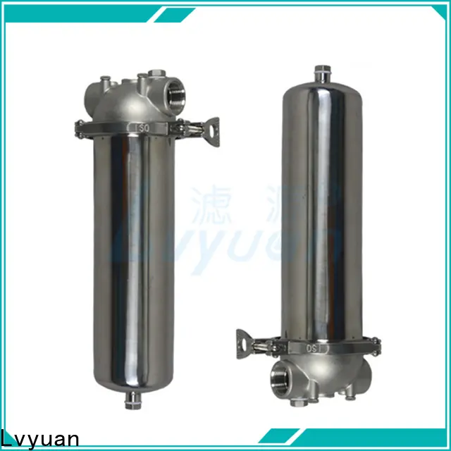 Lvyuan titanium ss bag filter housing manufacturer for food and beverage 1