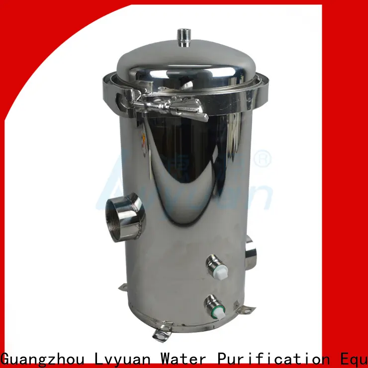 Lvyuan efficient stainless steel filter housing housing for sea water treatment 1