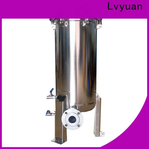 Lvyuan titanium stainless steel filter housing with fin end cap for industry 1