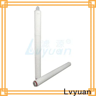 Lvyuan pleated filter manufacturers with stainless steel for food and beverage 1