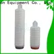 Lvyuan ptfe pleated water filters replacement for liquids sterile filtration 1