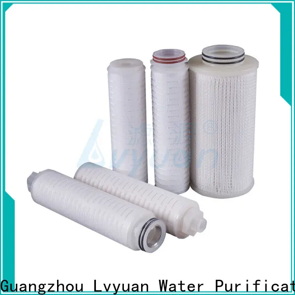 Lvyuan pleated filter element supplier for sea water desalination1 1