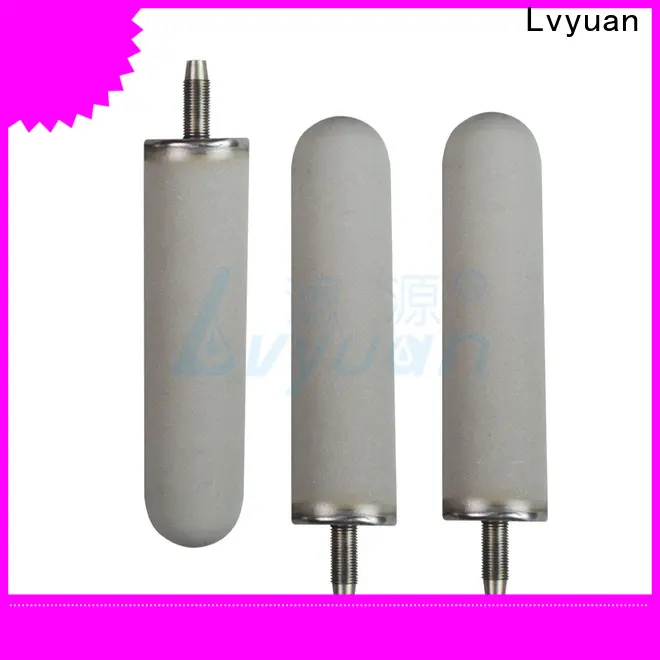 Lvyuan sintered powder ss filter rod for food and beverage 1