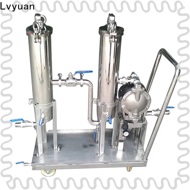 professional stainless steel bag filter housing with core for oil fuel 1