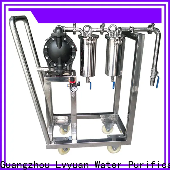 Lvyuan professional ss bag filter housing housing for sea water treatment 1