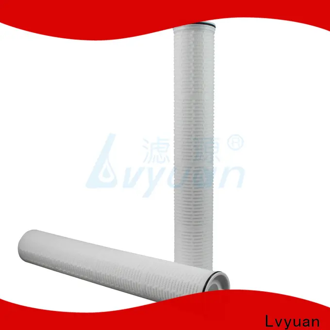 Lvyuan efficient high flow pleated filter cartridge replacement for sea water desalination 1