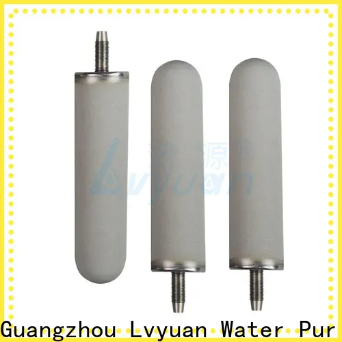 Lvyuan activated carbon sintered carbon water filter supplier for food and beverage 1