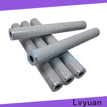 Lvyuan activated carbon sintered powder metal filter supplier for sea water desalination 1