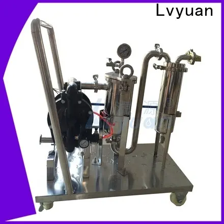 Lvyuan best ss bag filter housing housing for food and beverage 1