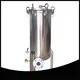 porous ss cartridge filter housing with core for sea water desalination 1