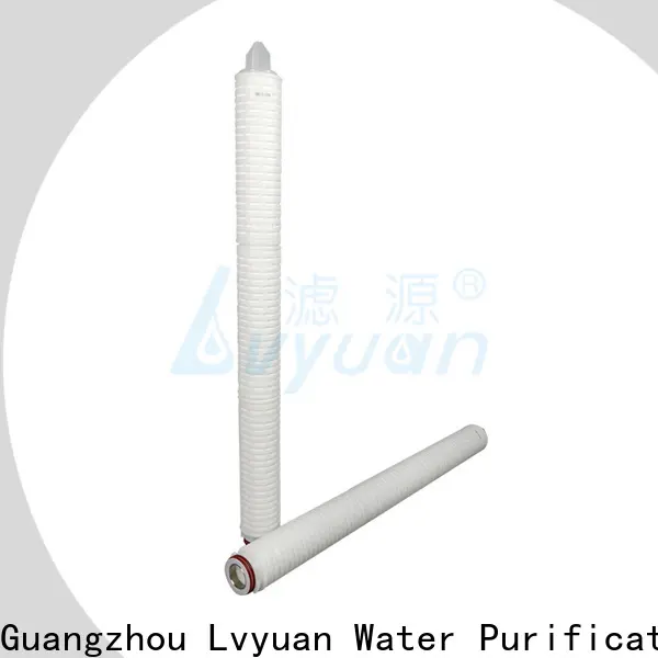 Lvyuan pvdf pleated filter element supplier for food and beverage 1