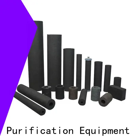 Lvyuan activated carbon sintered filter cartridge supplier for food and beverage1 1