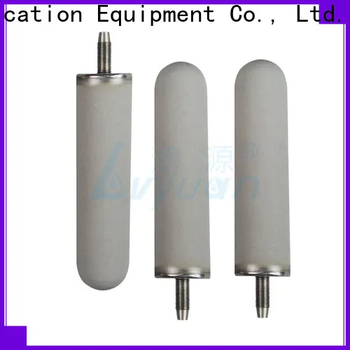 porous sintered powder metal filter rod for sea water desalination 1