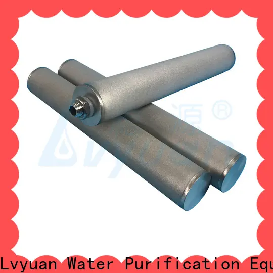 activated carbon sintered metal filters suppliers rod for food and beverage 1