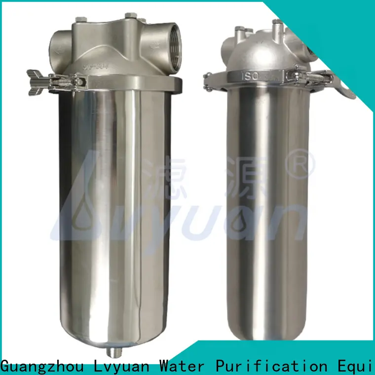Lvyuan stainless filter housing with core for sea water desalination 1