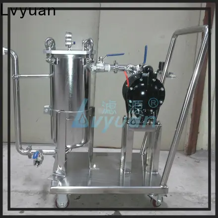 Lvyuan best stainless filter housing with core for sea water treatment 1