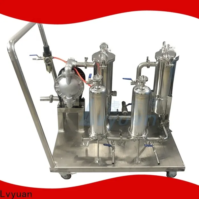 professional stainless steel filter housing with core for food and beverage 1