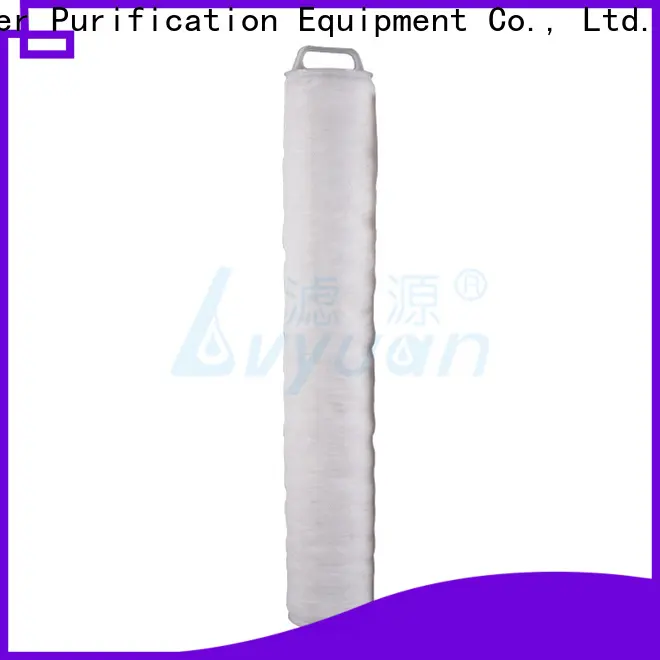 Lvyuan high flow pleated filter cartridge manufacturer for industry 1
