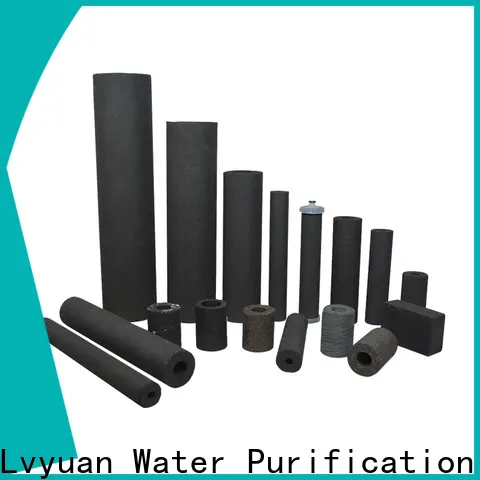 Lvyuan porous sintered plastic filter manufacturer for food and beverage1 1