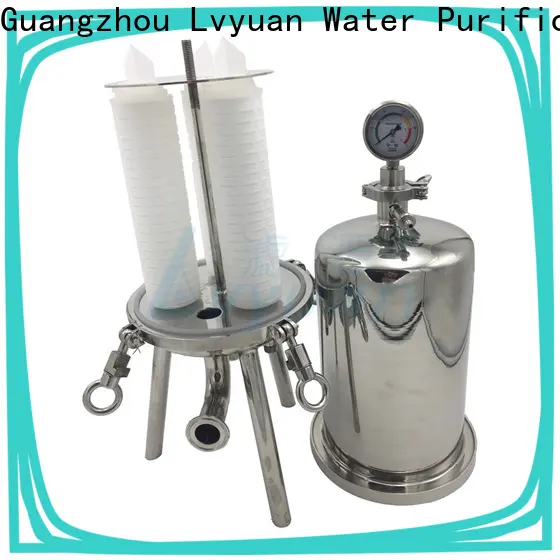porous stainless water filter housing housing for sea water desalination 1