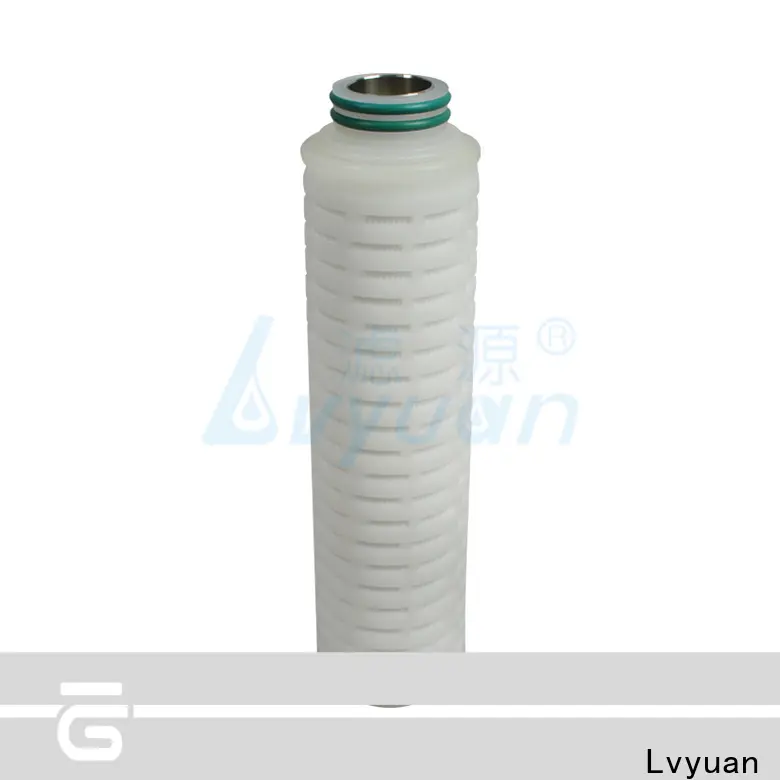Lvyuan pleated filter cartridge suppliers replacement for industry 1