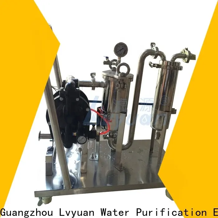 Lvyuan stainless steel water filter housing manufacturer for industry 1