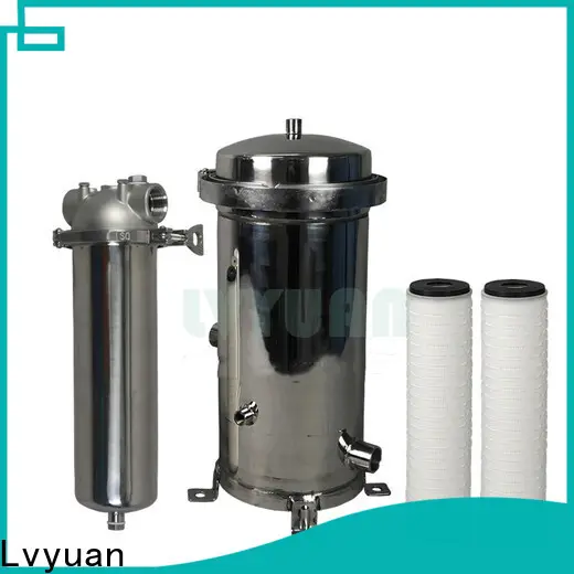 Lvyuan stainless steel filter housing manufacturers with core for sea water treatment 1