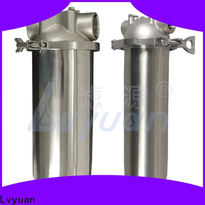 efficient stainless steel cartridge filter housing housing for food and beverage 1