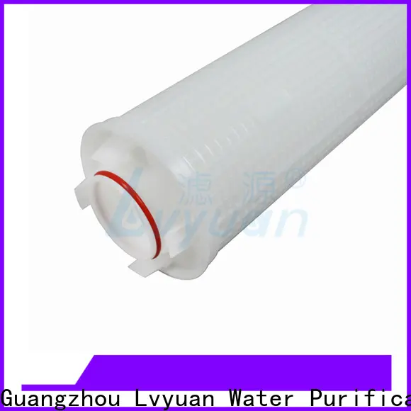Lvyuan best high flow pleated filter cartridge supplier for sea water desalination 1